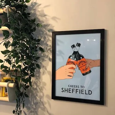 Studio77 Sheffield Free Parking Netflix Wifi Central Exterior photo